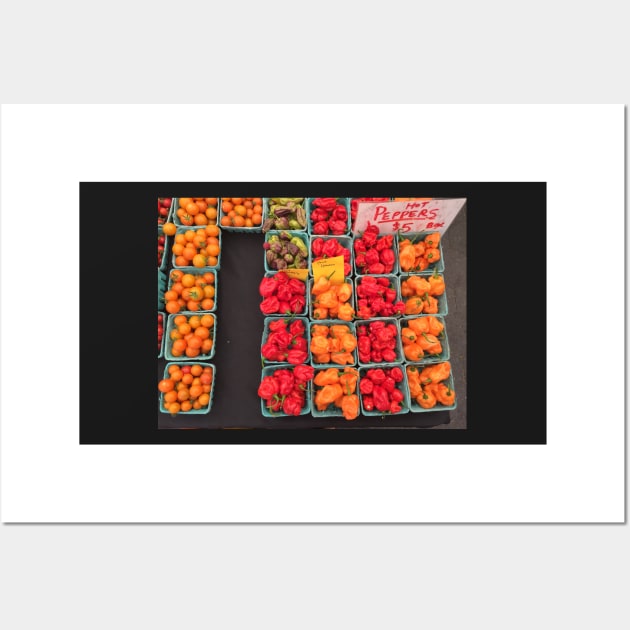 Peppers Wall Art by ephotocard